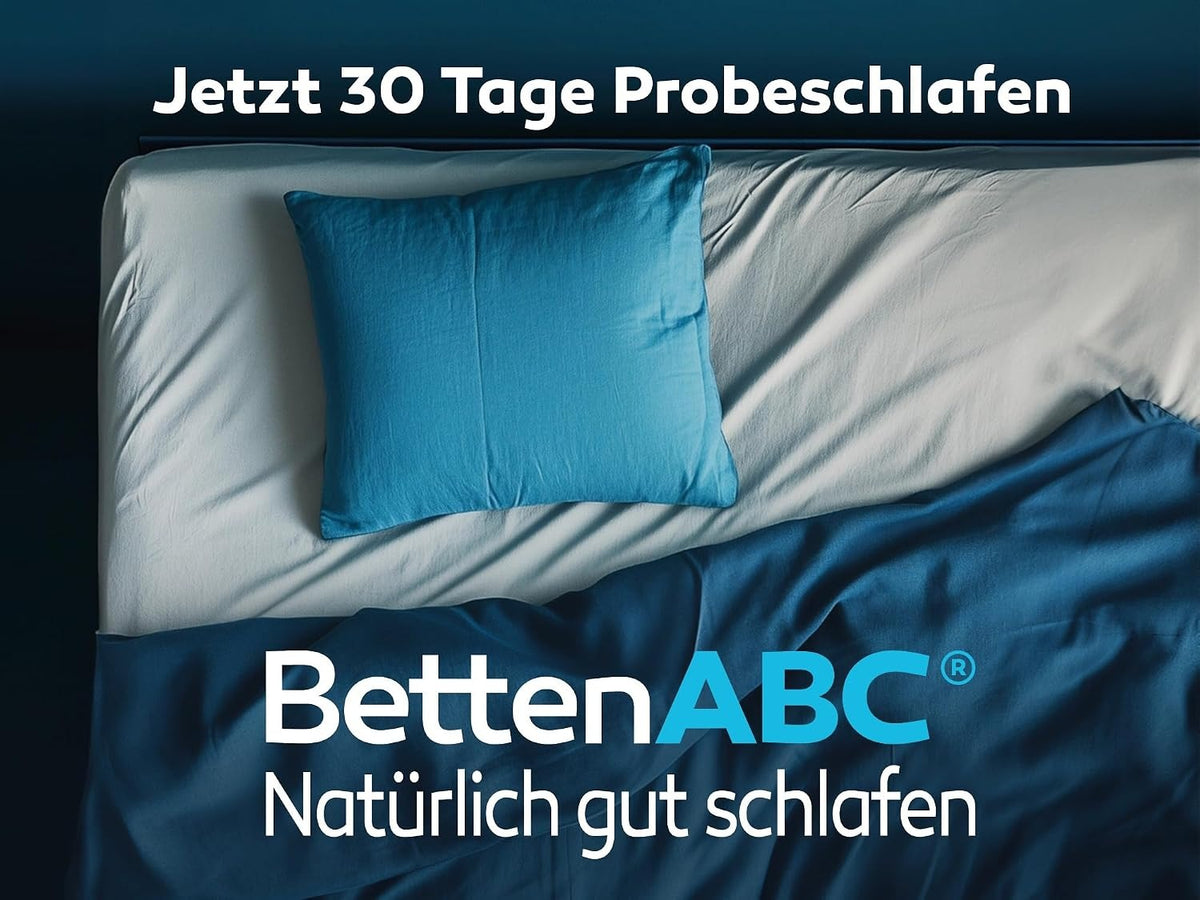 BettenABC KSP-500 Matratze 140x200 cm H3 – 7-Zonen Kaltschaummatratze 16 cm, hypoallergen & antibakteriell, OEKO-TEX, waschbarer Bezug – 90 x 220 cm, H4