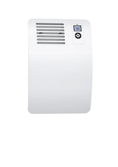 AEG Wandkonvektor WKL 1505 für ca. 15 m², 1500 W, 5-30 °C, wandhängend, LC-Display, Wochentimer, Metall, Ökodesign 2018, 236534 – für ca. 25 m², Metallgehäuse ohne 120-Min.-Timer