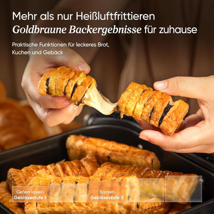 Cosori Heißluftfritteuse, Turboblaze, 9-in-1 6L Heißluftfritteuse