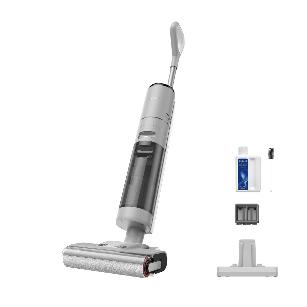 dreame H12 Pro FlexReach Nass- und Trockensauger, Flaches 180°-Design, Trocknung in 5 Minuten, 18.000 Pa Saugkraft, 90 °C Heißwäsche, Doppel-Kantenreinigung, Reinigung in 50 Minuten – H12 Pro FlexReach