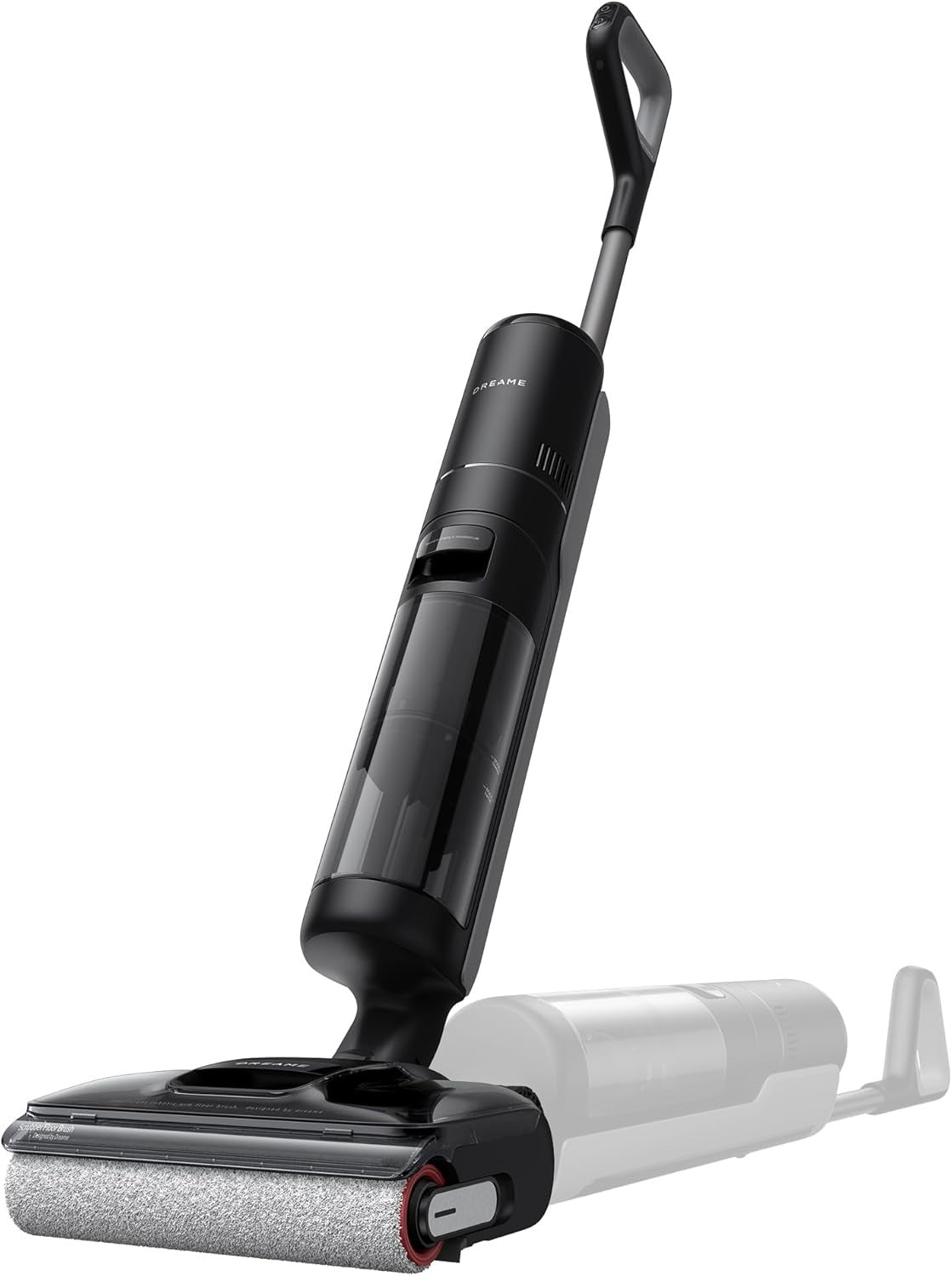 dreame H12 Pro FlexReach Nass- und Trockensauger, Flaches 180°-Design, Trocknung in 5 Minuten, 18.000 Pa Saugkraft, 90 °C Heißwäsche, Doppel-Kantenreinigung, Reinigung in 50 Minuten – H12 Pro Ultra