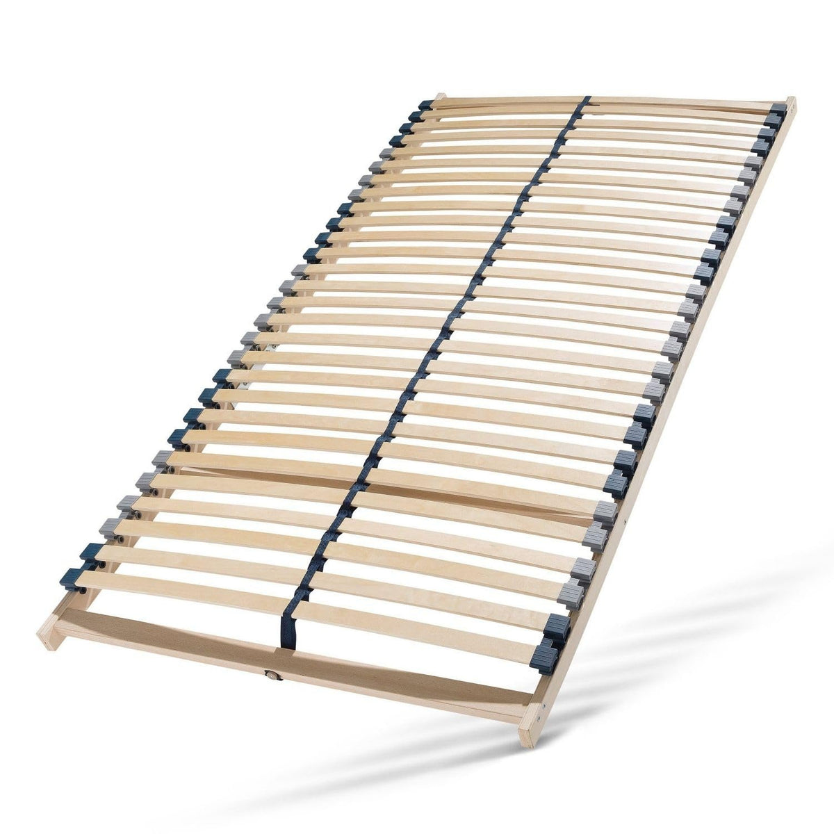 Lattenrost 140x200 Premium Strong bis 200Kg, Kopfteil verstellbar, 7-Zonen-Lattenrost mit 42 Latten, Hergestellt in Deutschland, extra stabil aus Buchenholz – 180 x 200 cm, Verstellbar | 28 Leisten | Unmontiert