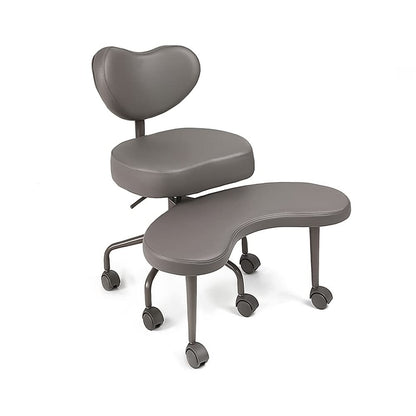 Pipersong Criss Cross Bürostuhl Ergonomisch mit Fußstütze & Rollen, Schreibtischstuhl mit verstellbaren Armlehnen – Schwarz, 20" Seat+Height Adjustable Backrest