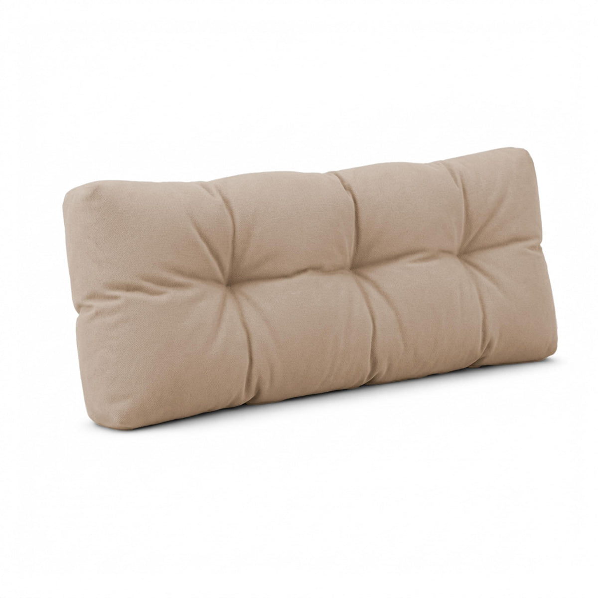 POKAR Palettenkissen Wasserabweisend Palettenauflagen Palettenmöbel Palettensofa 8er Set: Sitzkissen 120x80 + Rückenlehne 120x40, Anthrazit – Elfenbein Cord, Rückenkissen 120 x 40