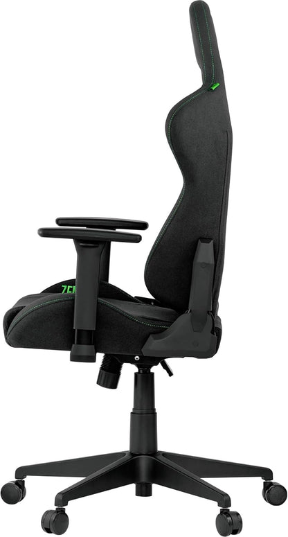 Razer TAROK Essentials X Gaming Stuhl Stoff Schwarz, ergonomischer Gaming-Stuhl mit Armlehnen & Kopfstütze