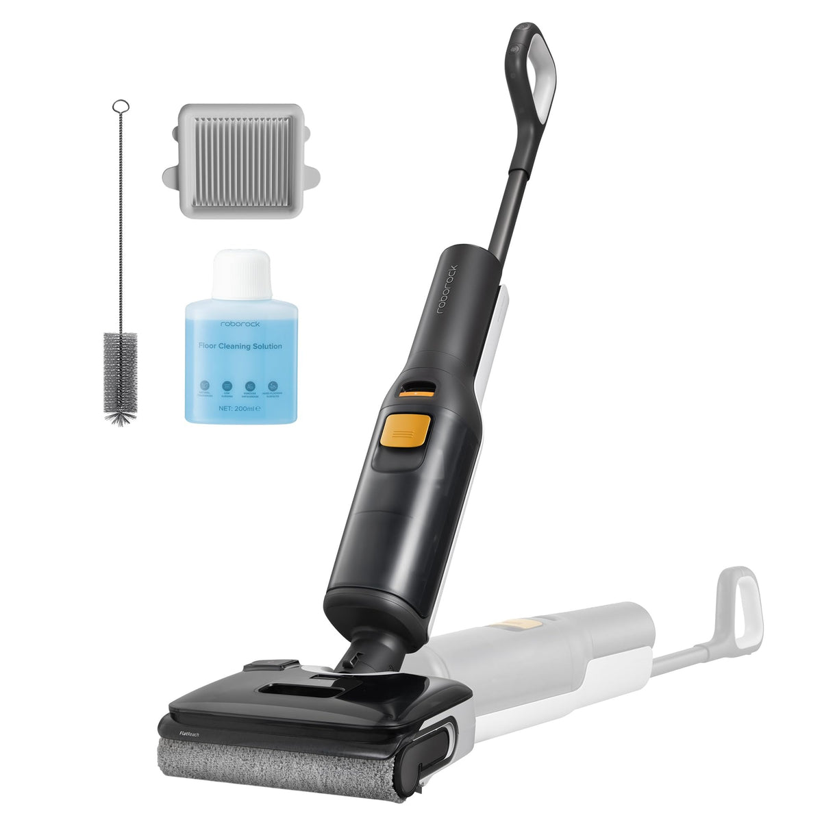 roborock F25 GT Gen 2 Nass Trockensauger, 20.000 Pa, 180° flaches Design – F25 Steam Set