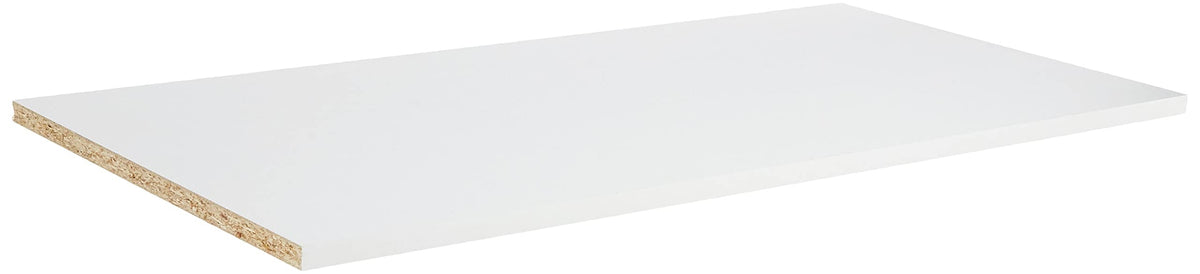 Stella Trading BASE Kleiderschrank Weiß, Drehtürenschrank mit Kleiderstange & verstellbaren Einlegeböden, mehrere Größen – Weiß, 120 x 177 x 52 cm