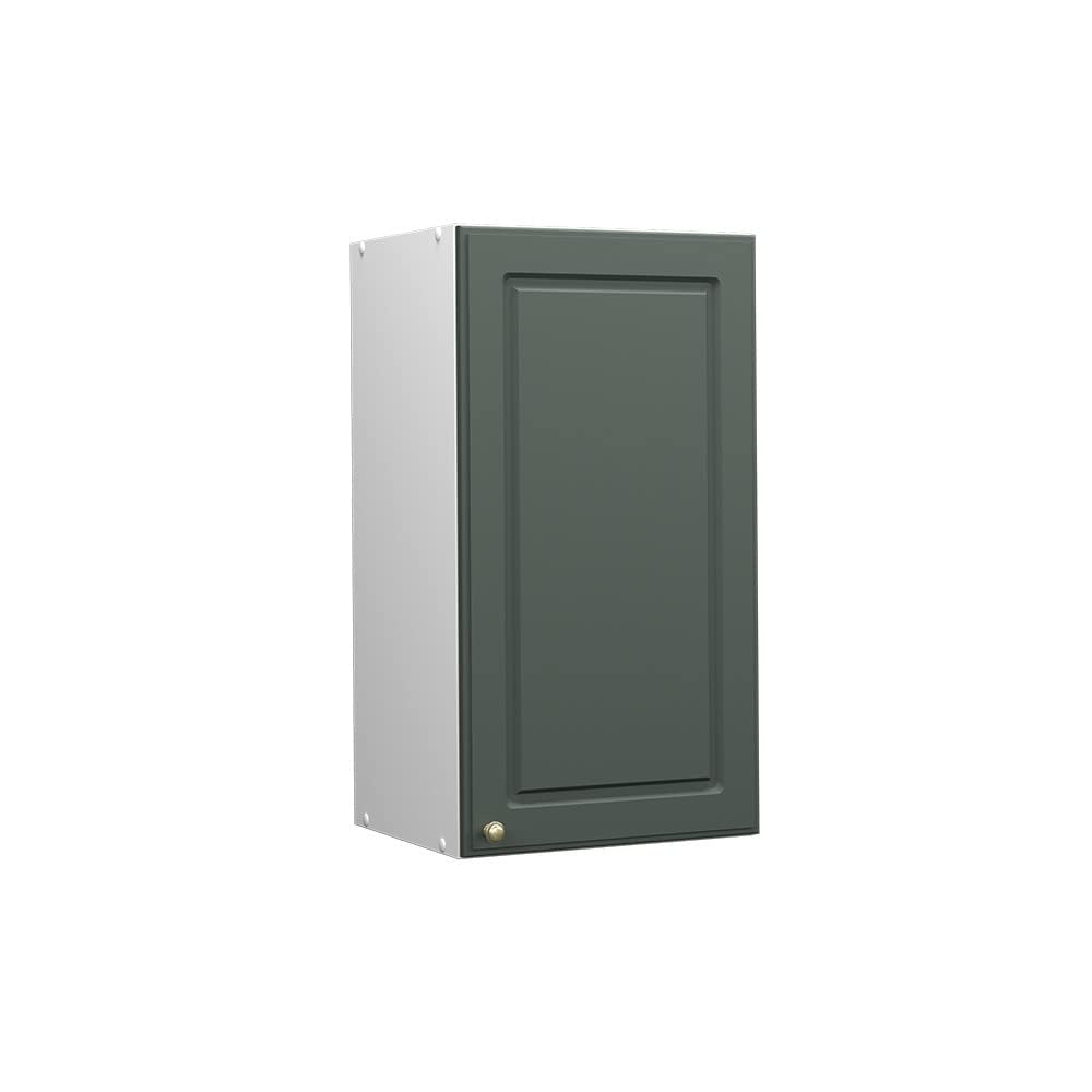 Vicco Hängeschrank Fame-Line, Weiß Hochglanz, 60 cm – Weiß Landhaus/Weiß, Eckhängeschrank 57 cm