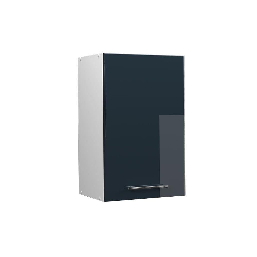 Vicco Hängeschrank Fame-Line, Weiß Hochglanz, 60 cm – Weiß Hochglanz/Weiß, Hängeschrank 60 cm